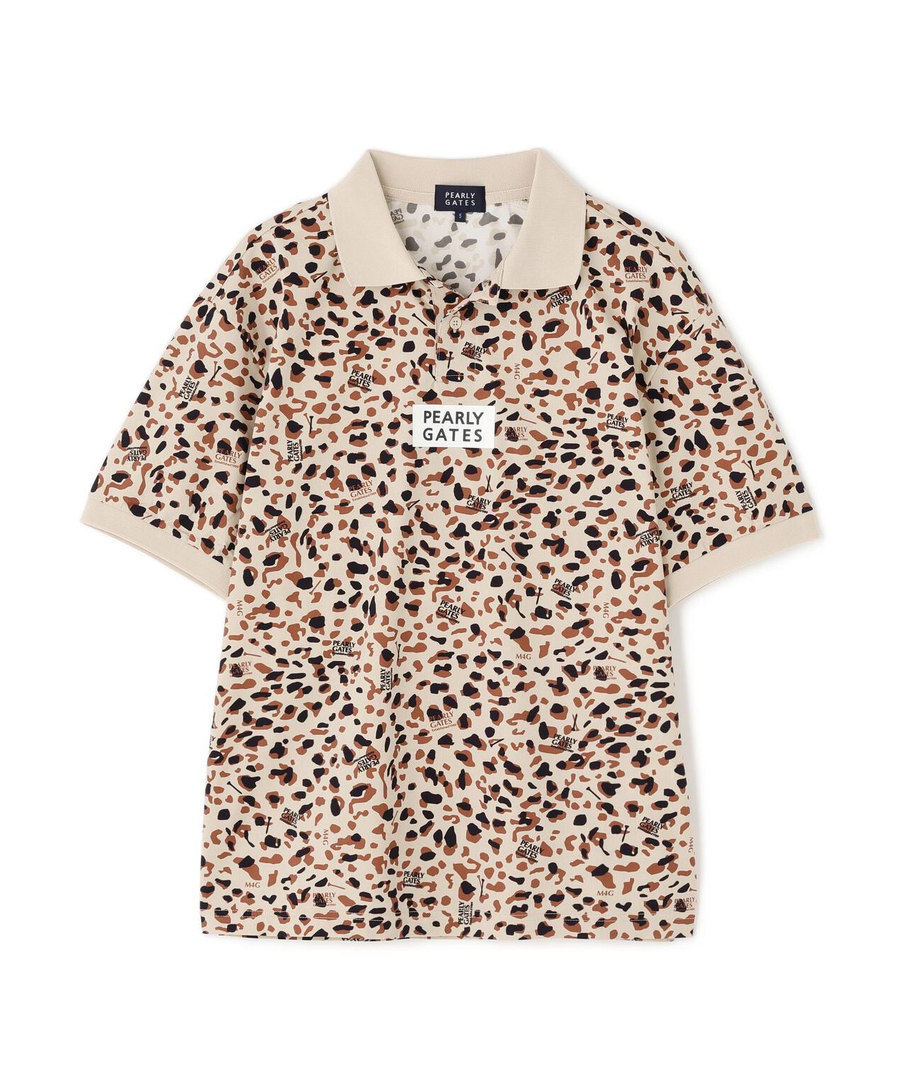 格子ジャージ半袖ポロシャツ ＜ヒョウ柄＞ | PEARLY GATES（パーリー