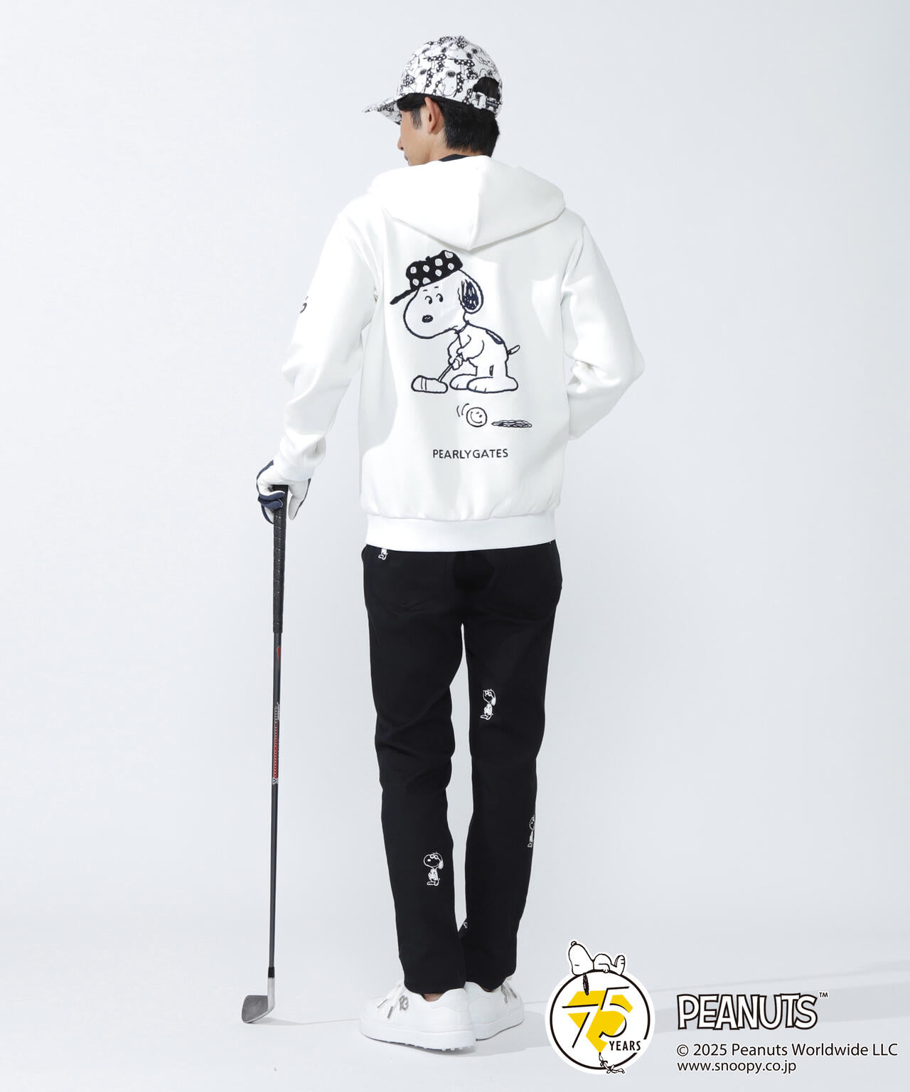 SNOOPY】COEコットンAir フルジップフーディ | PEARLY GATES（パーリー
