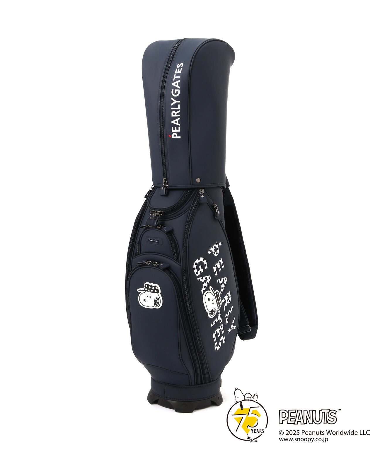SNOOPY】 合皮キャディバッグ (46インチ対応) (UNISEX) | PEARLY GATES