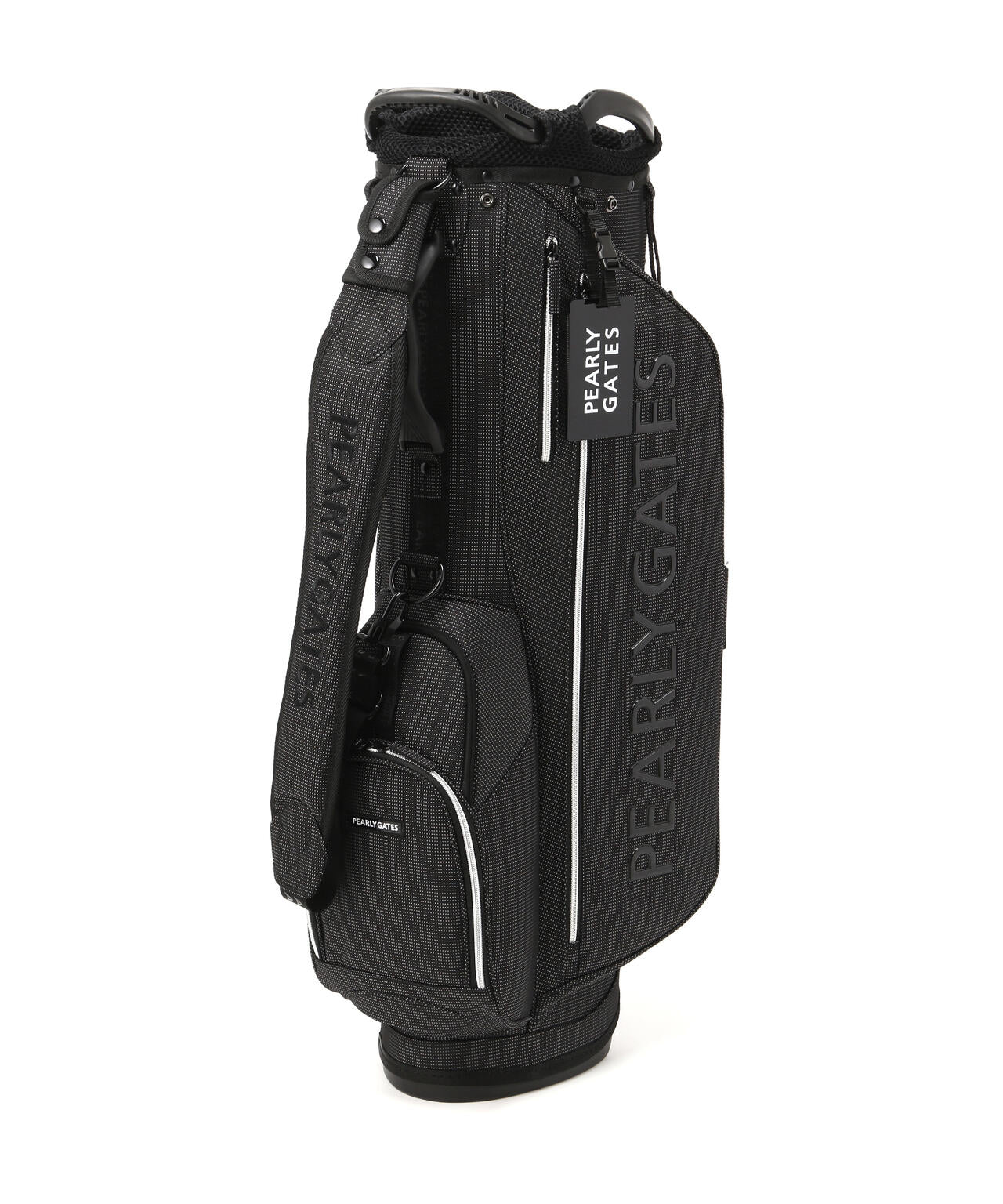 トーナルロゴドットベース軽量スタンド式キャディバッグ (46インチ対応