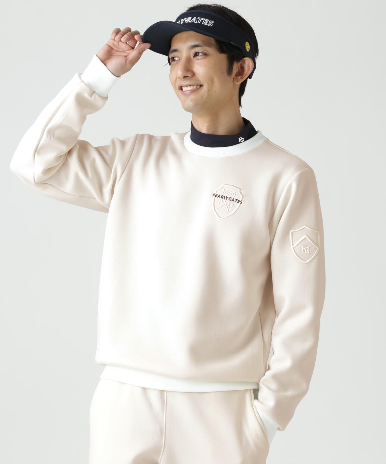 ダンボールクッションクルーネックカットソー | PEARLY GATES