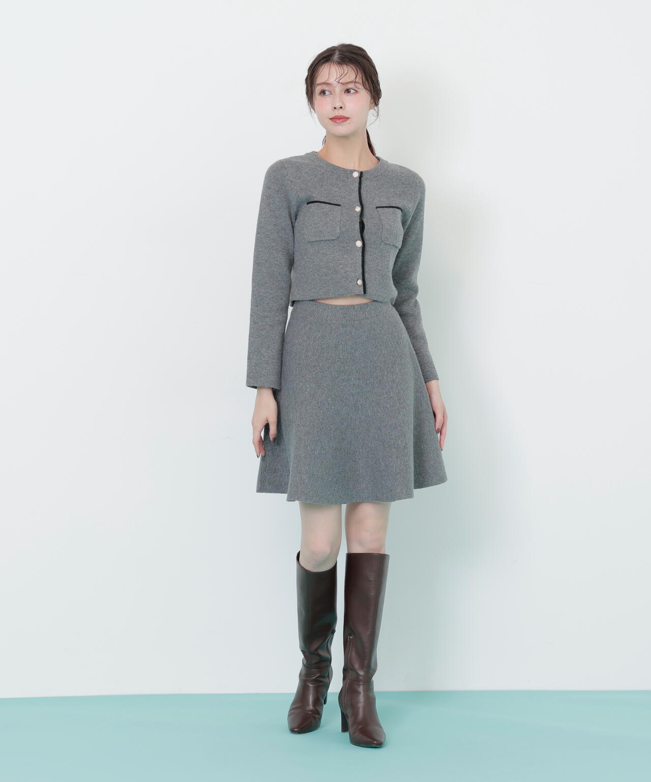 ファーティッペットニットセットアップ | JILL by JILL STUART（ジル