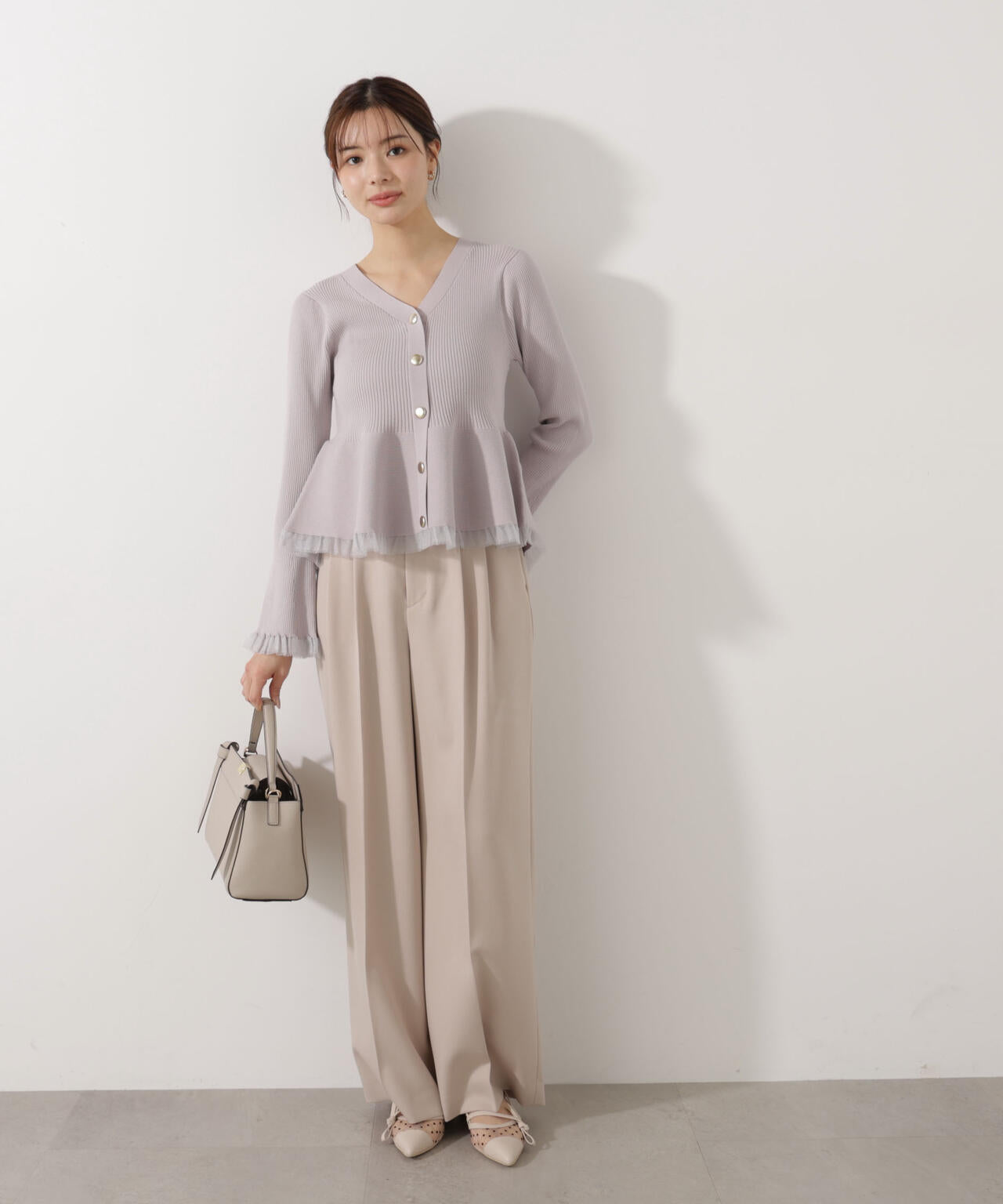 セットアップ対応＞2タックワイドパンツ | PROPORTION BODY DRESSING