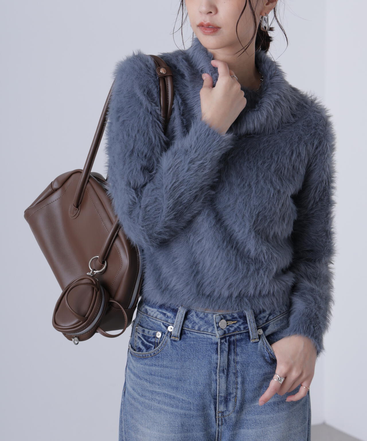 MFM〉シャギータートルニット | FREE'S MART（フリーズマート