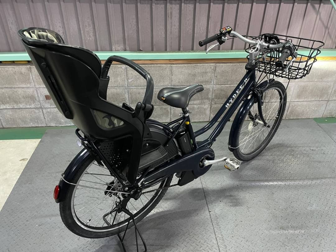 ブリヂストン新機種電動アシスト自転車ハイディB26インチレッドアルミ