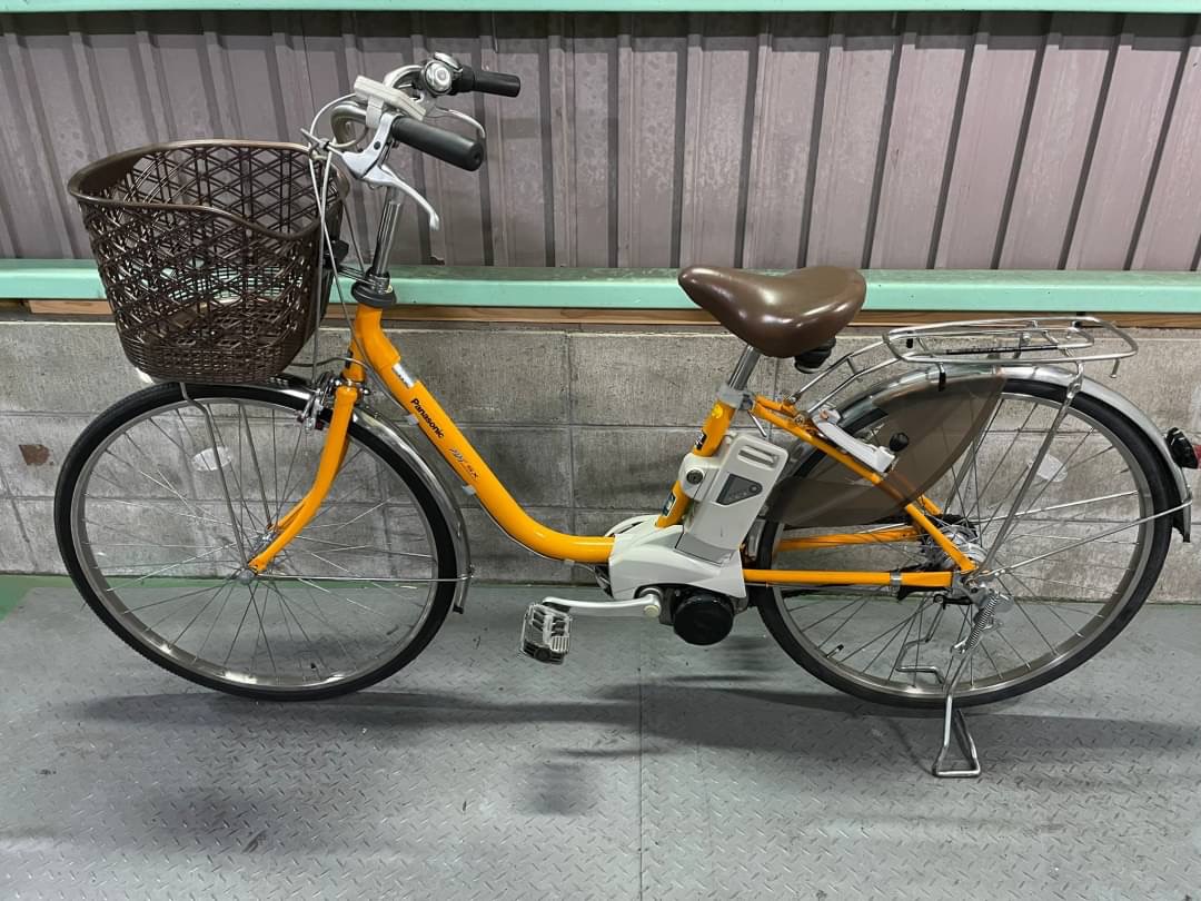 パナソニック ビビ・YX 26型 8Ah 電動アシスト自転車 ビターブラウン