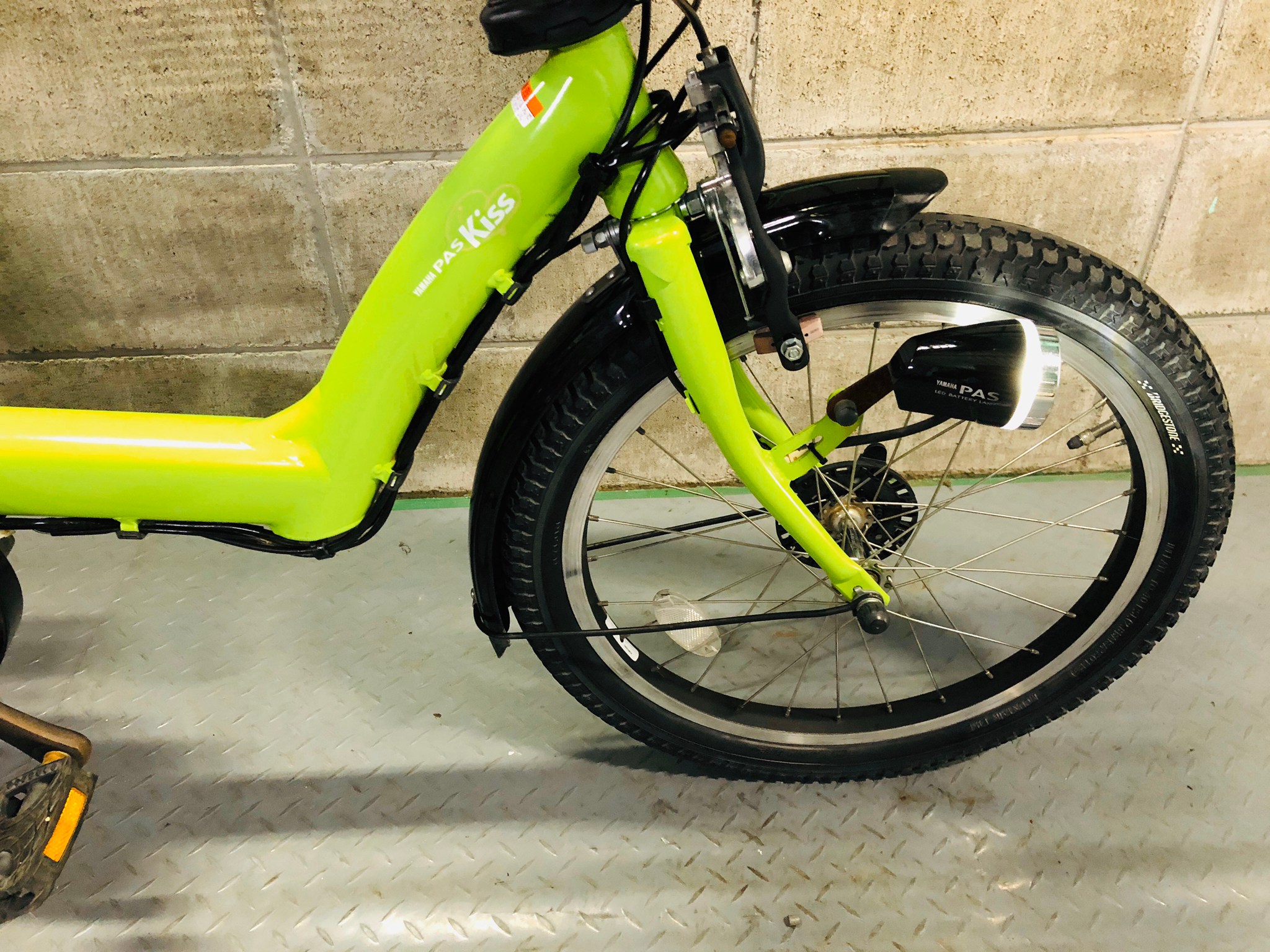 SOLD OUT】電動自転車 ヤマハ PAS Kiss 20インチ 後子供乗せ 8.7Ah 緑