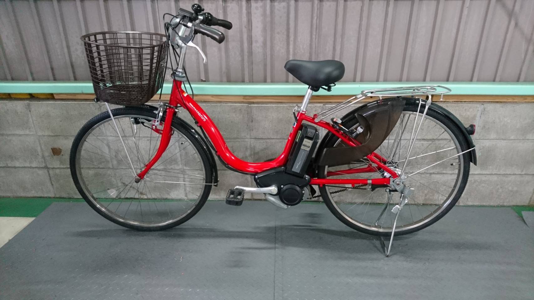 SOLD OUT】電動自転車 ヤマハ PAS ナチュラ 26インチ 赤 大容量8.9Ah