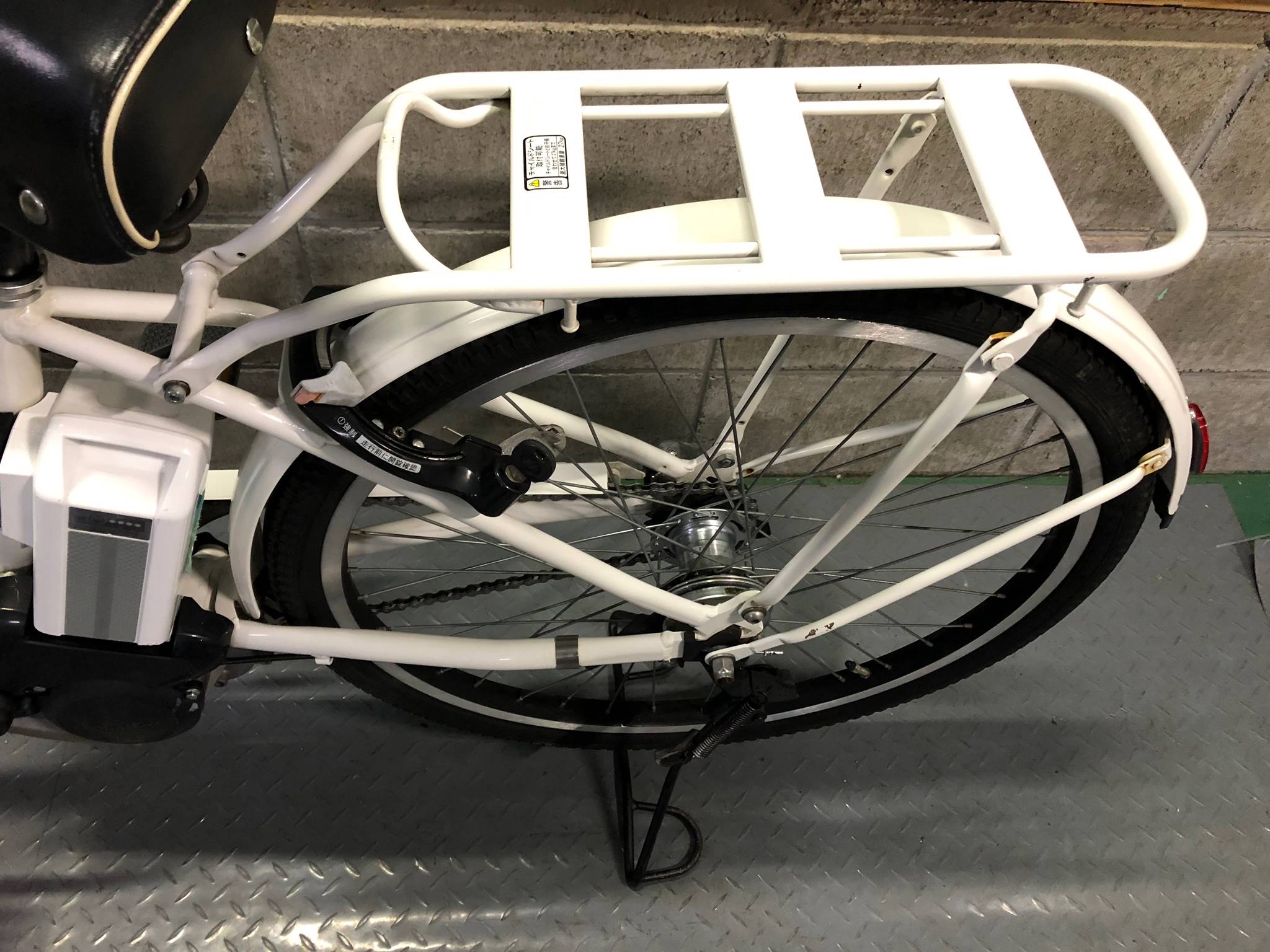 SOLD OUT】電動自転車 BRIDGESTONE STEPCRUZ 白 26インチ 大容量