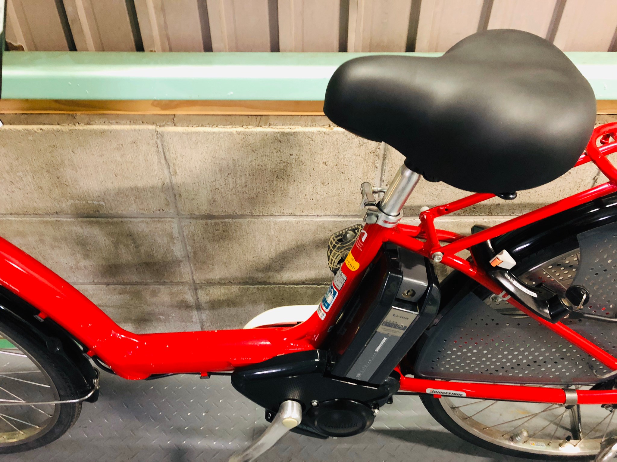 SOLD OUT】電動自転車 ブリヂストン アンジェリーノ 大容量8.9Ah 赤色