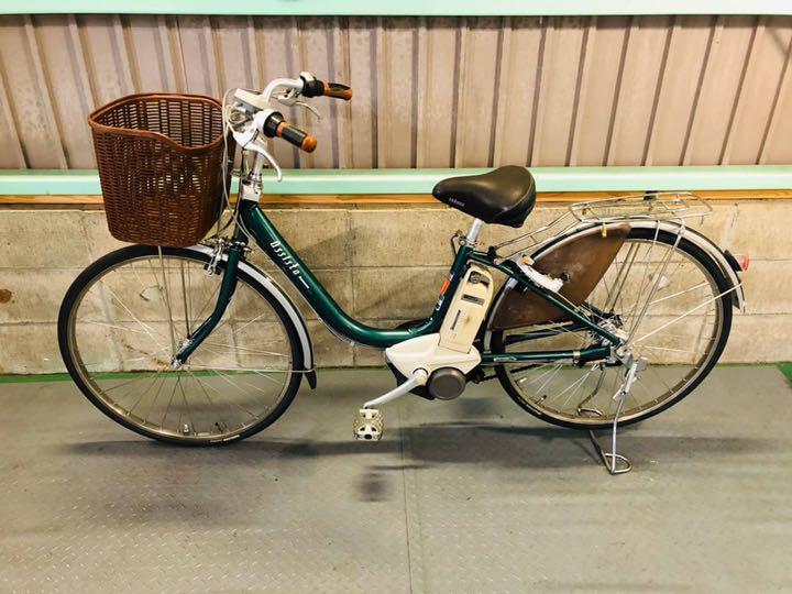 SOLD OUT】電動自転車 ブリヂストン アシスタ グリーン 初心者向き 26