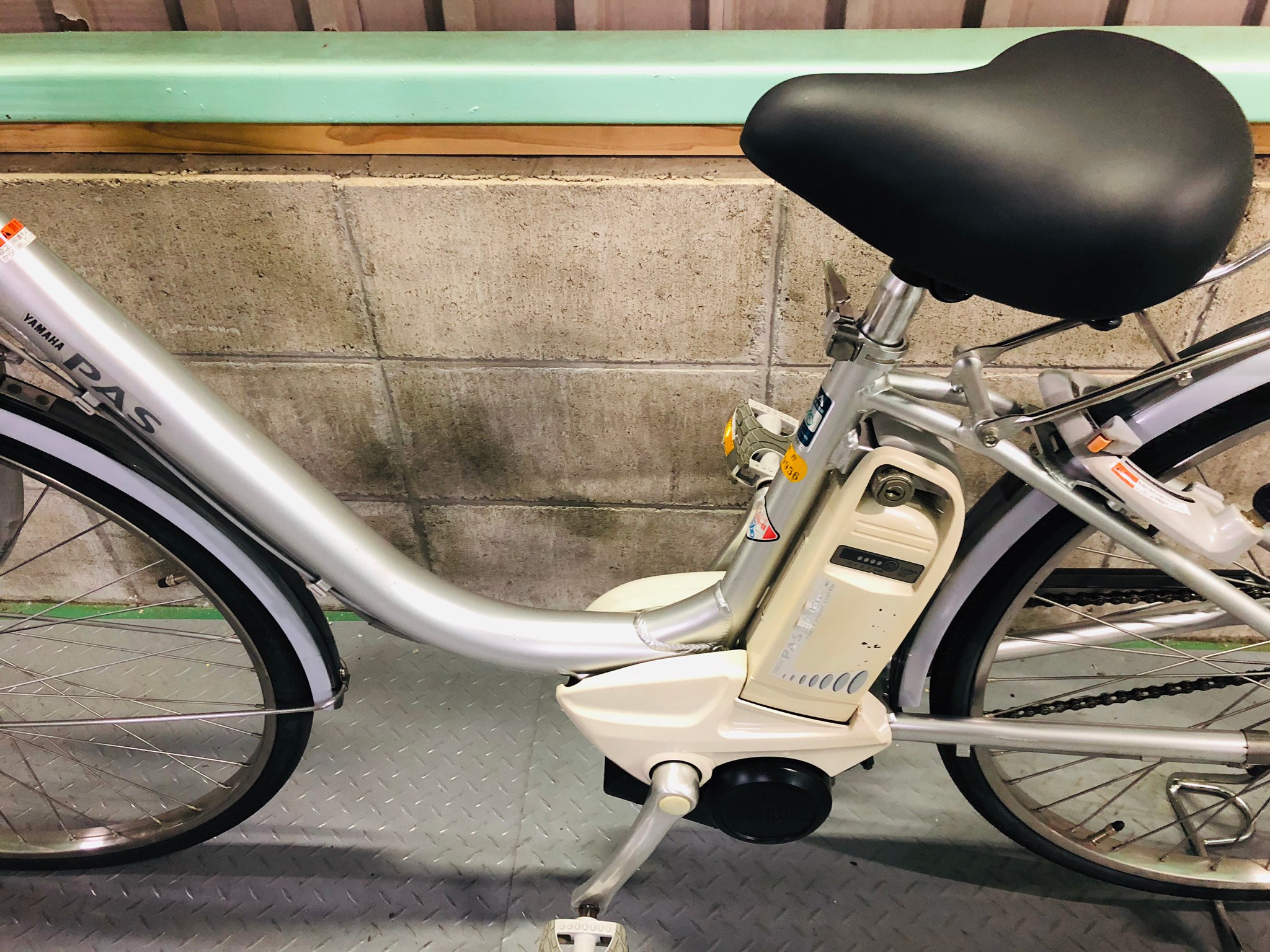 SOLD OUT】電動自転車 ヤマハ PAS 26インチ シルバー ライトタイプ