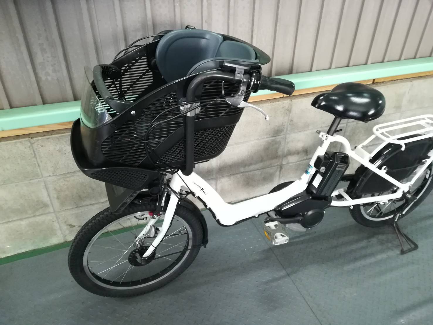 SOLD OUT】電動自転車 ヤマハ PAS Kiss mini 20インチ 白 大容量8.7Ah