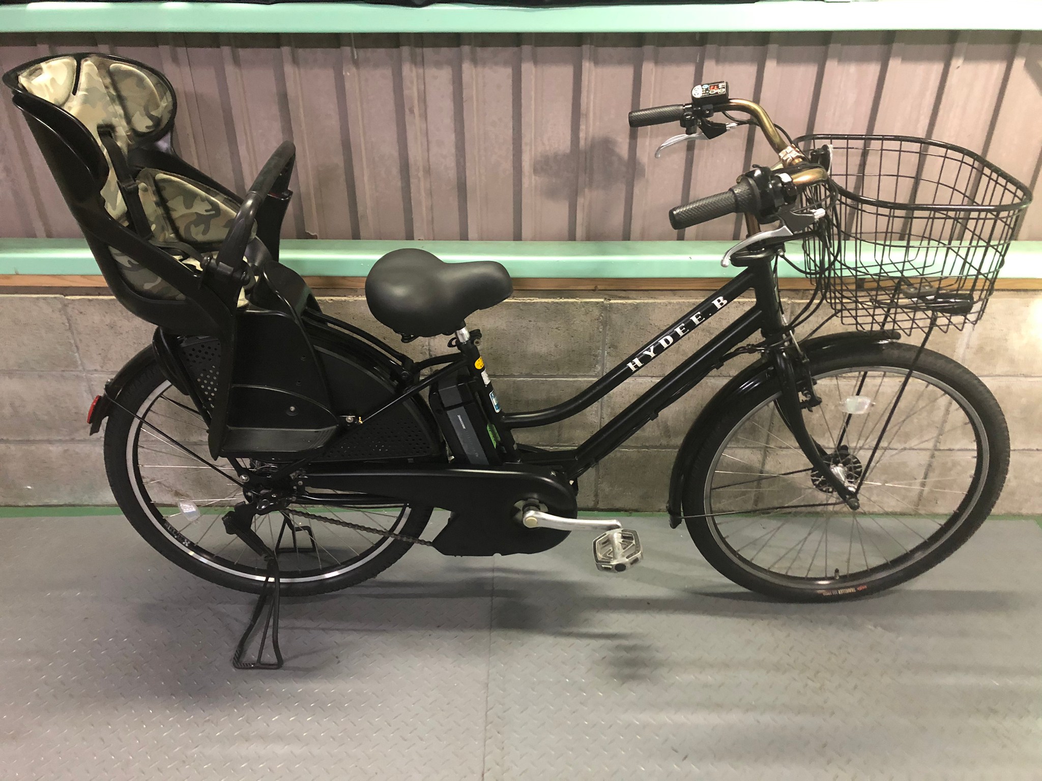 SOLD OUT】電動自転車 ブリヂストン HYDEE.B 26インチ 子供乗せ 8.9Ah