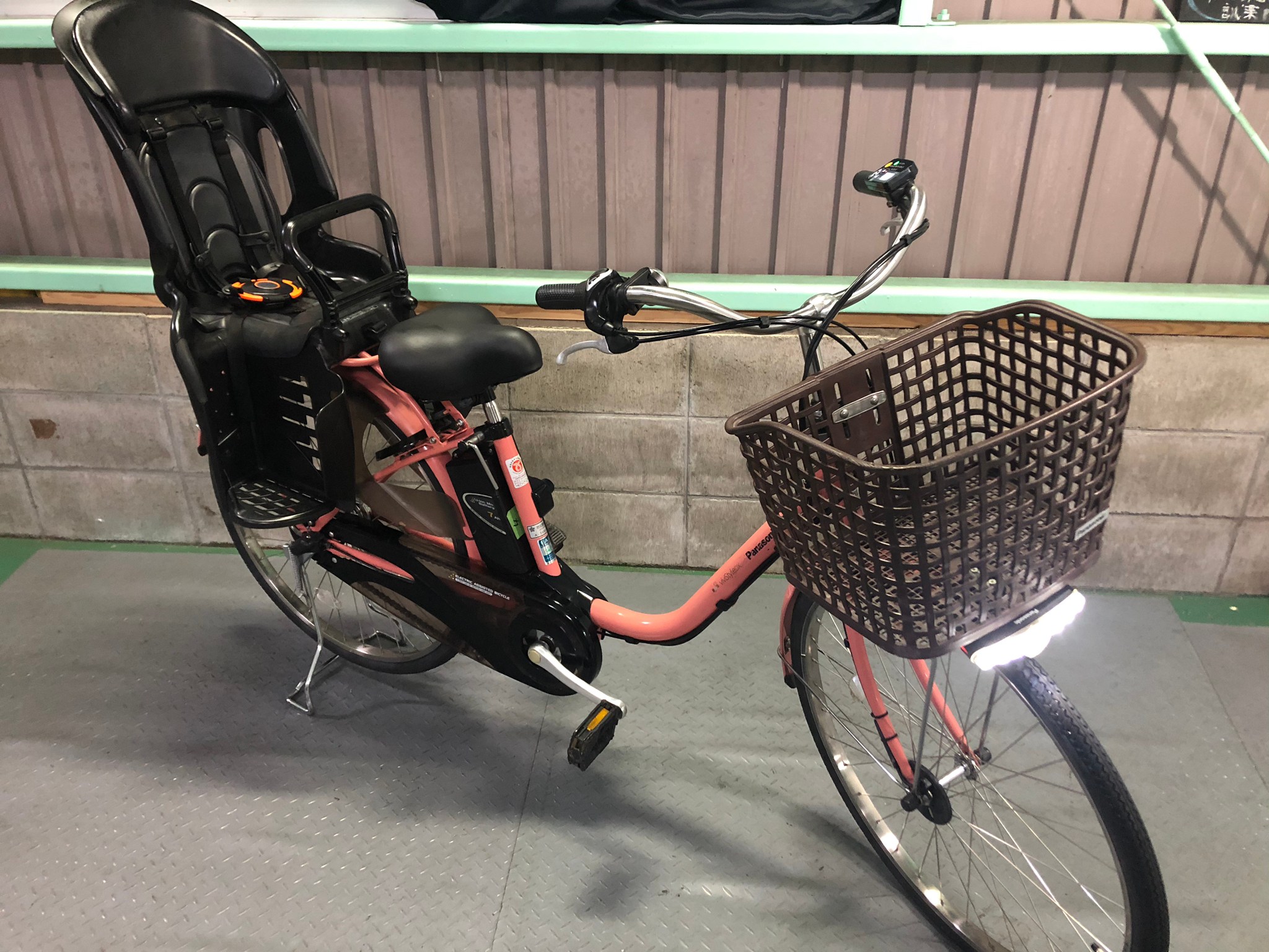 SOLD OUT】電動自転車 パナソニック ビビスタイルDX 26インチ 子供乗せ