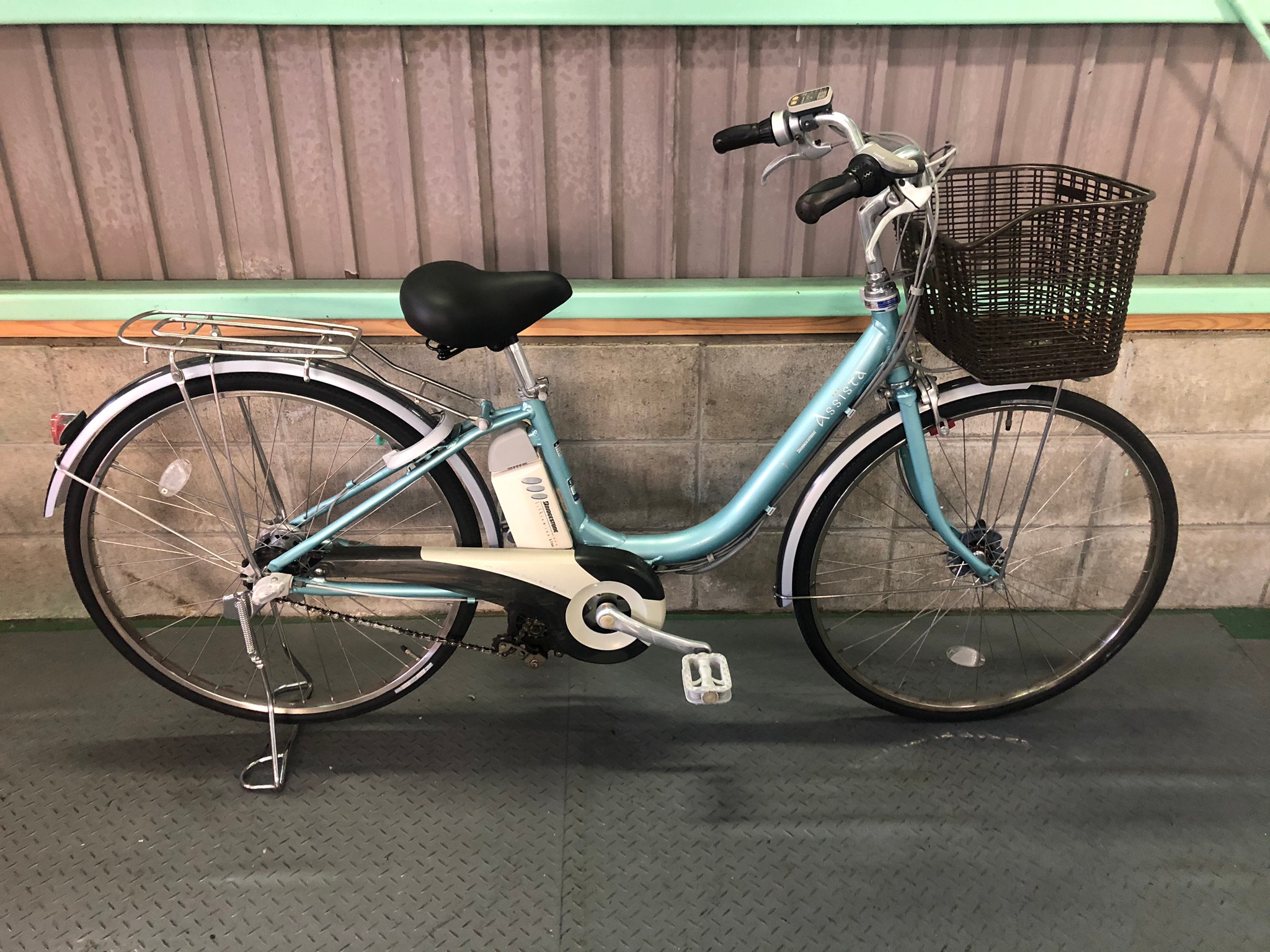 SOLD OUT】電動自転車 ブリヂストン ASSISTA 26インチ 4Ah ブルー