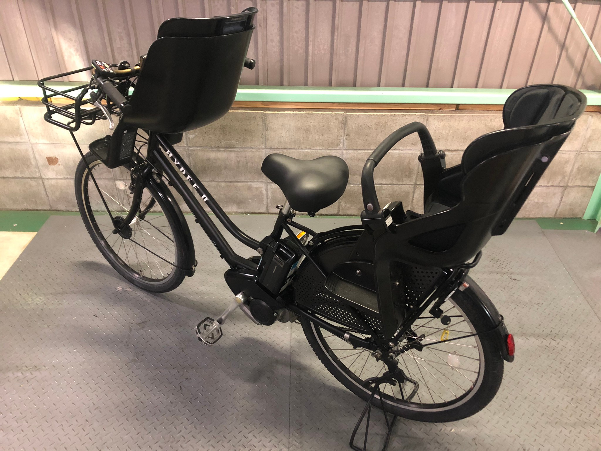 SOLD OUT】電動自転車 HYDEE.Ⅱ 3人乗り適合 26インチ 8.7Ah マット