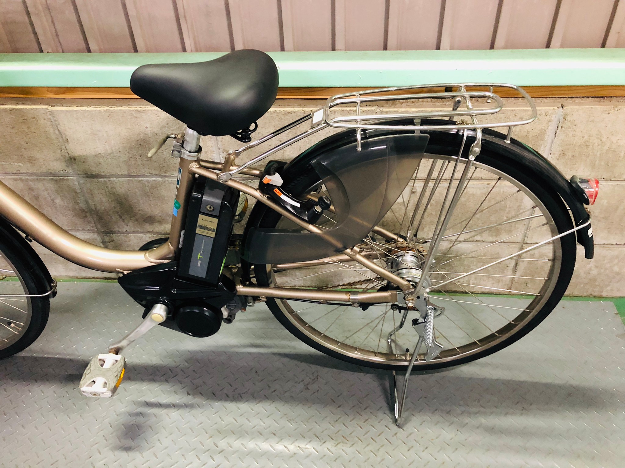 SOLD OUT】電動自転車 ヤマハ PAS Natura 4Ah ゴールド ライトタイプ