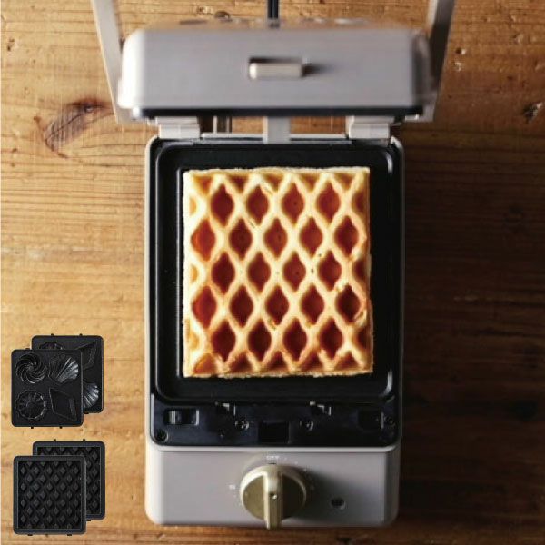 ブルーノ ピーナッツ BRUNO PEANUTS グリルサンドメーカー ダブル