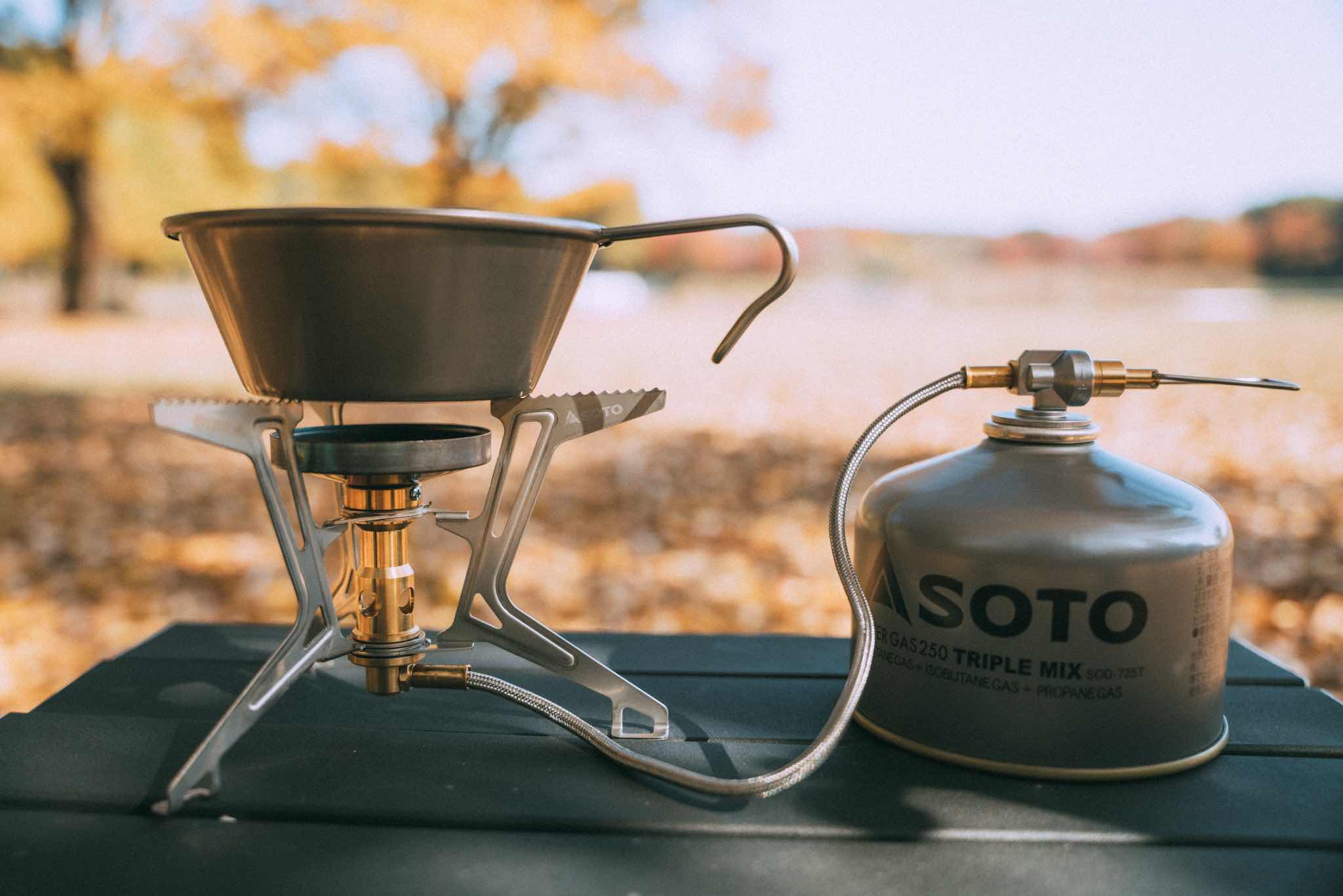 SOTO フュージョントレックをレビュー！初めてのシングルバーナーは
