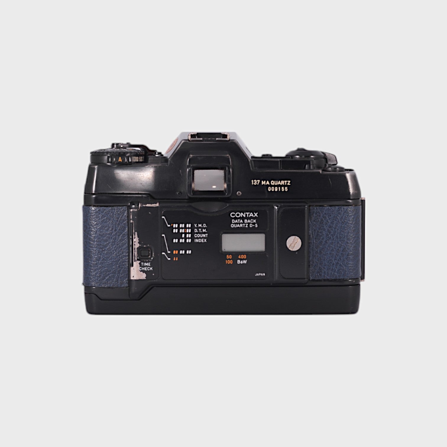 Contax 137 MA Quartz 35mm SLR film camera with 50mm f1.4 lens