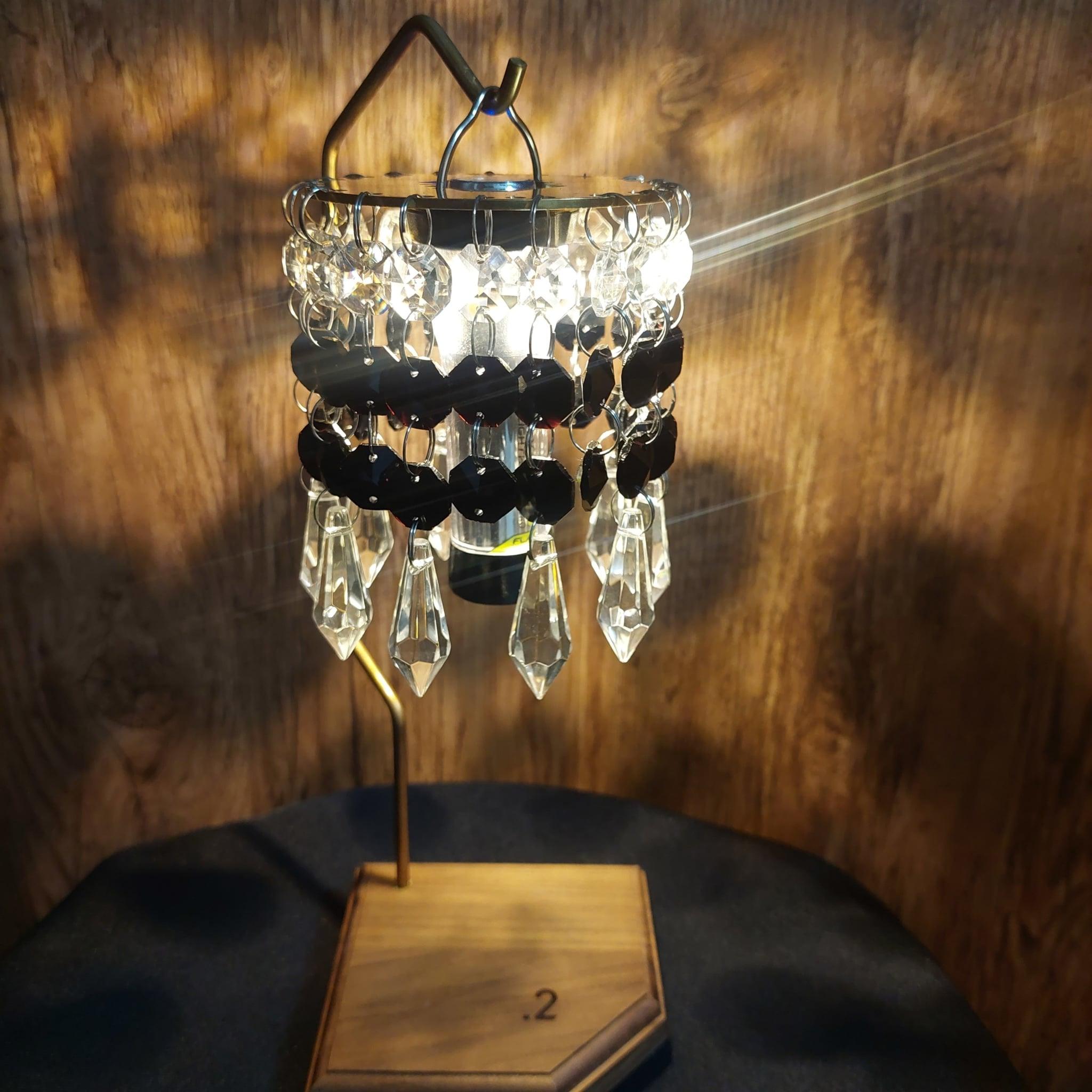 ランタンシェード・シャンデリアブラック（ショートタイプ）