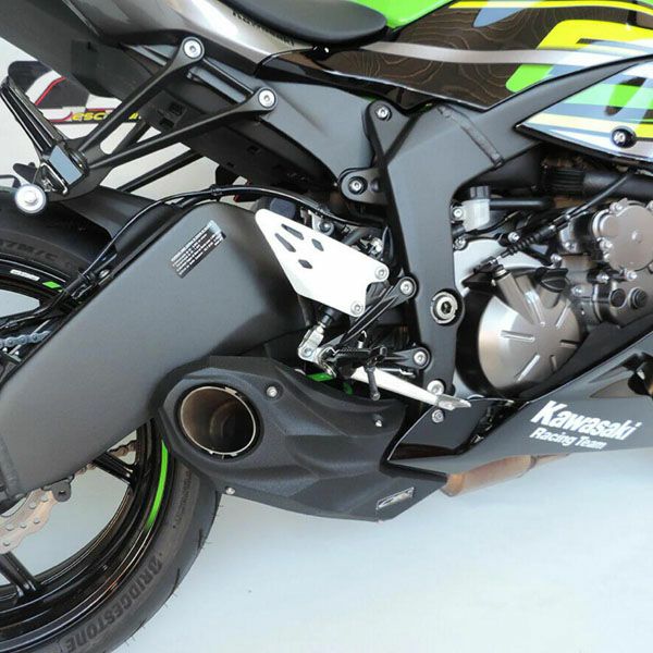 ヨシムラUSA ストリート AT2 ステンレス 3/4 マフラー カワサキ ZX-6R
