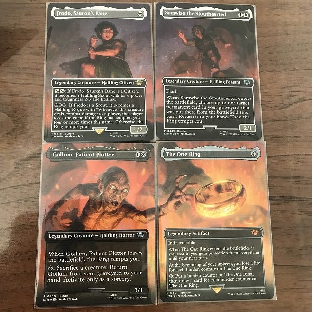 MTG】指輪物語！Bundle: Gift Edition 開封！ - MTGおじさん、アリーナ
