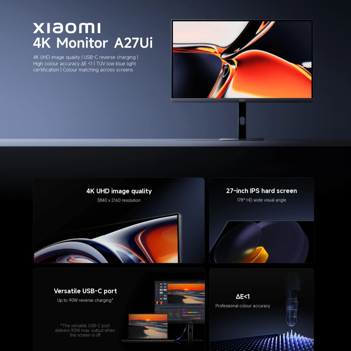 Xiaomi 4k Monitor A27Ui – Mtunda Ke