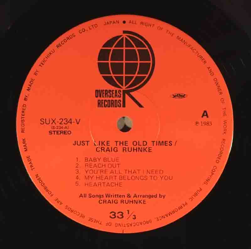 LPレコード礼讃 | クレイグ・ランク