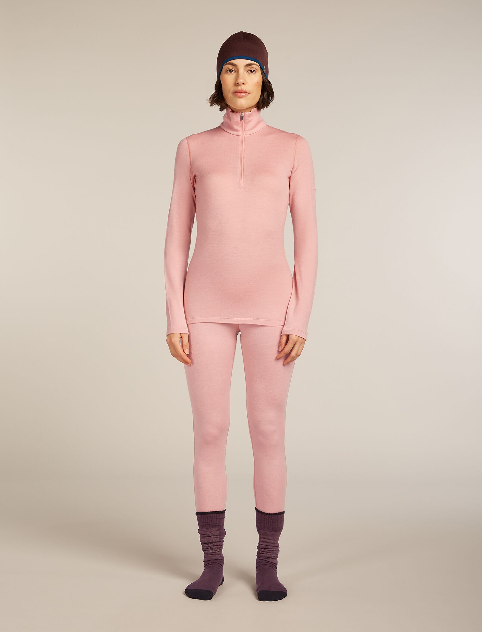 Women's Merino 260 Tech Long Sleeve Half Zip Thermal Top| icebreaker