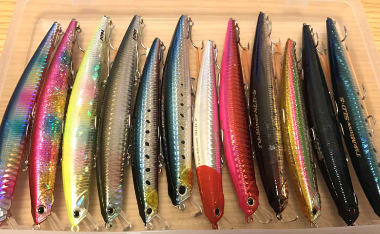 ヒラメ・シーバス・青物】サーフゲームで個人的に好きなルアーカラー