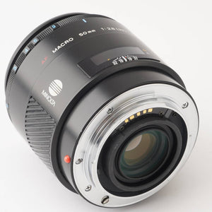 ミノルタ Minolta AF Macro 50mm F2.8 Sony Aマウント – Natural