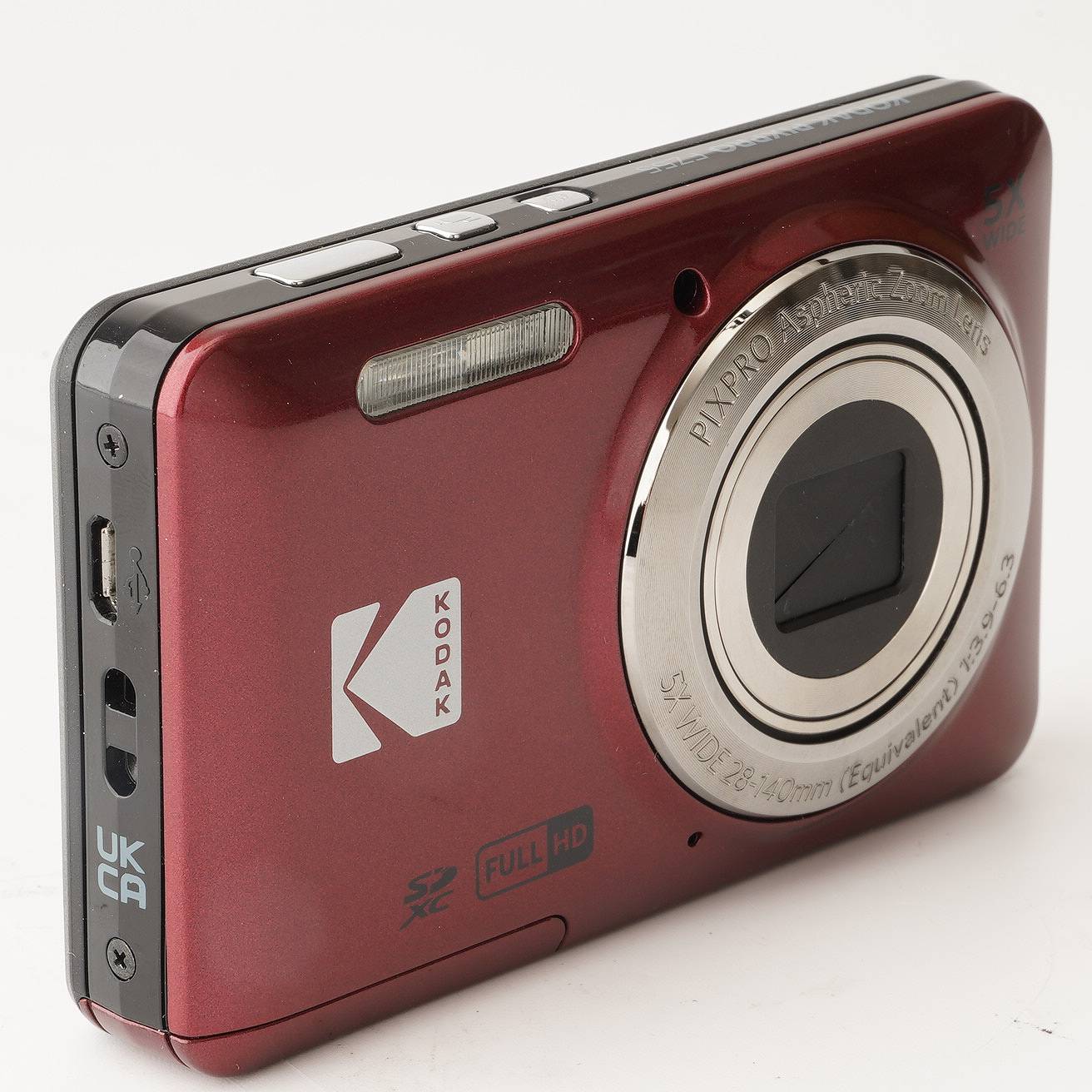 コダック Kodak PIXPRO FZ55 レッド 赤 ボルドー – Natural Camera