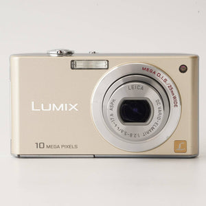 パナソニック Panasonic LUMIX DMC-FX35 グロスゴールド コンパクト