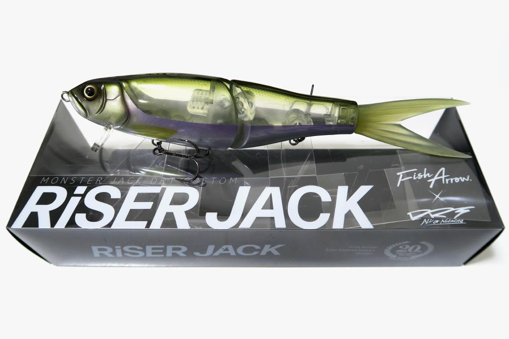 FishArrow×DRT「ライザージャック」インプレと使い方！ライズアップ