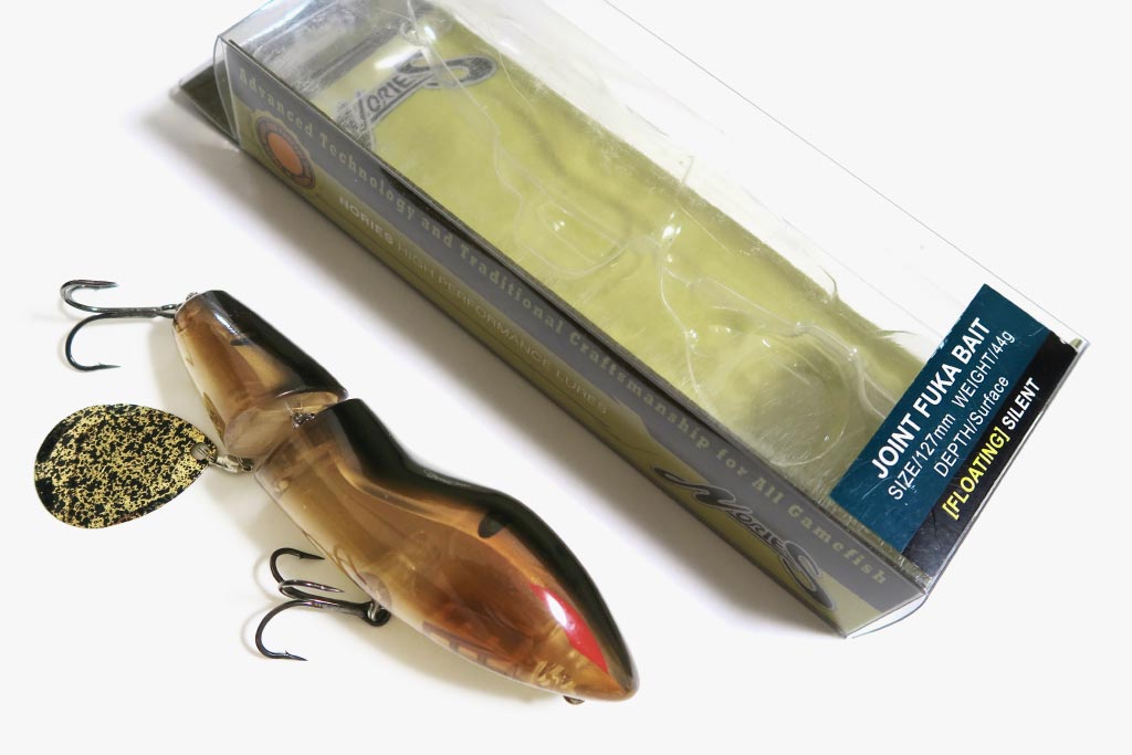 ノリーズ「ジョイントフカベイト」インプレと使い方！ブレードでバスを
