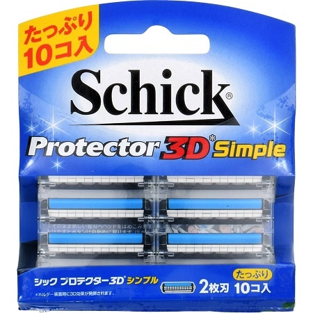 シック プロテクター 3Dシンプル 替刃10コ入(3D替刃10ｺ
