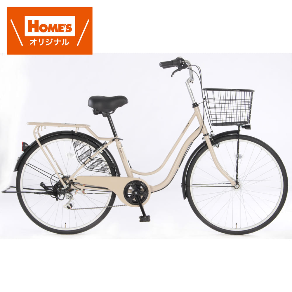 シティサイクル（軽快車） 26インチ 常時点灯ライトNH－502－3