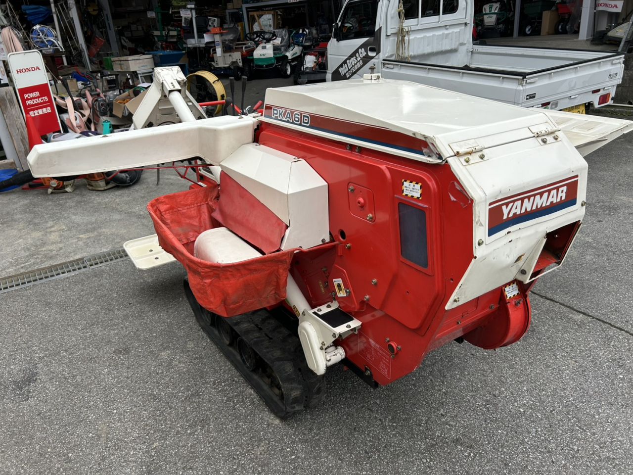 PKA6-D 中古 ヤンマー バインダー・ハーベスター | 農機具ねっと