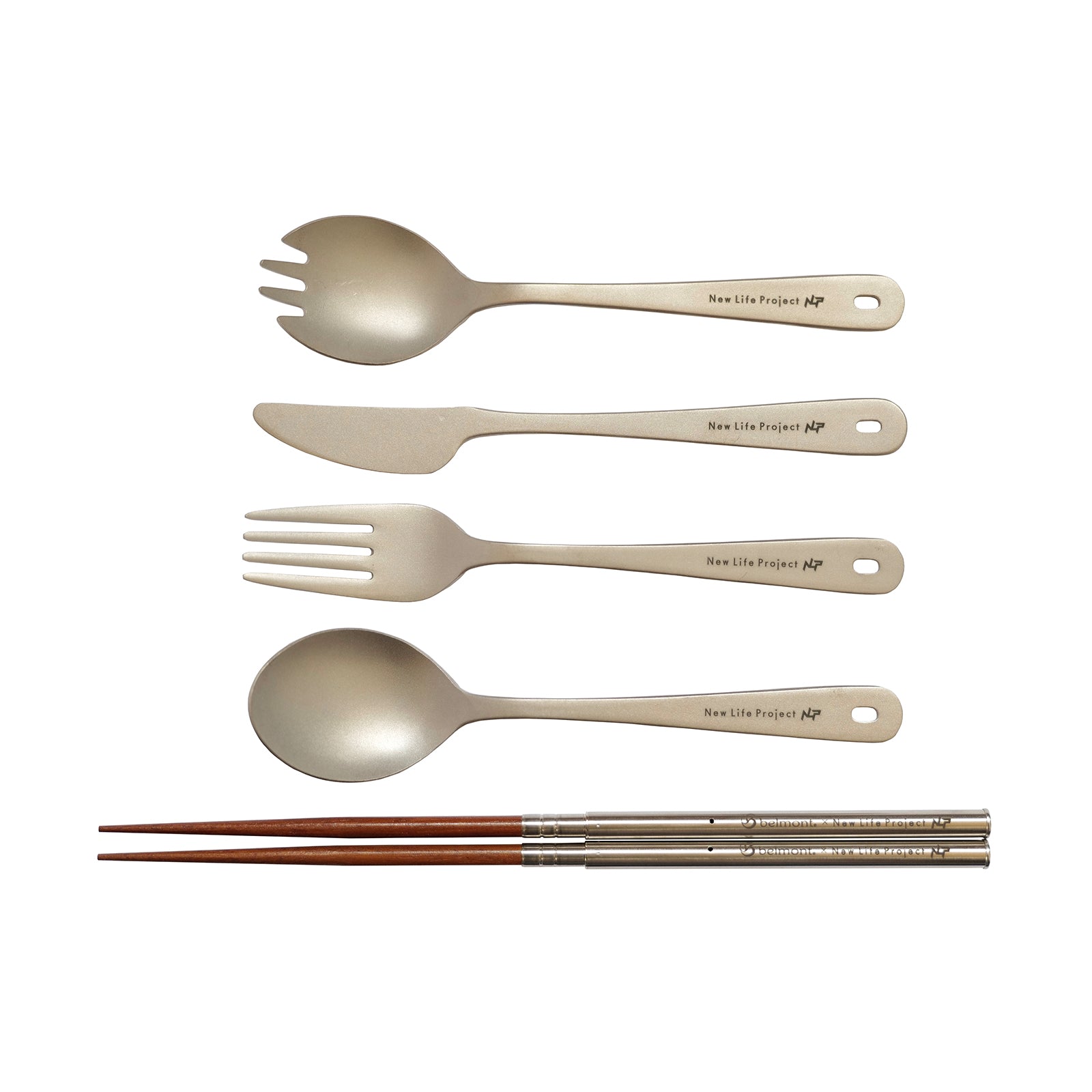 Belmont×NLP TITANIUM CUTLERY SET / カトラリーセット