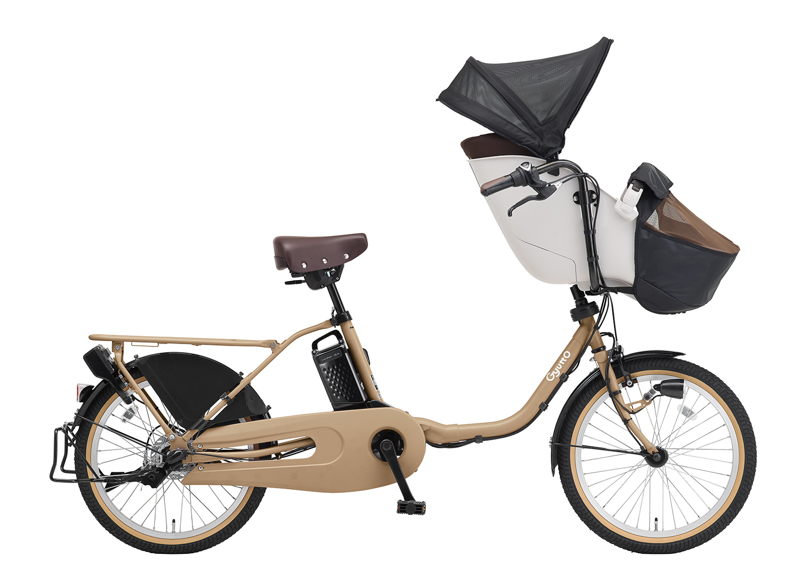 幼児二人同乗用電動アシスト自転車「ギュット」シリーズ 2025年モデル