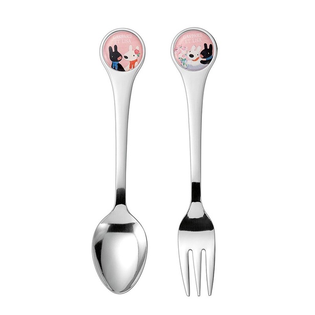 リサとガスパールのデザート用カトラリー5組セット「普段使い」の