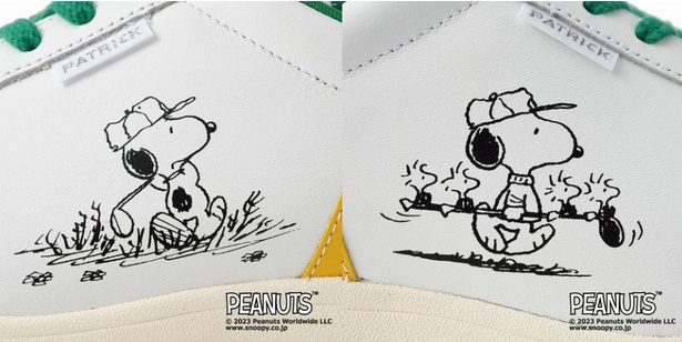 スヌーピー×PATRICKの「ゴルフシューズ」が登場！おしゃれな足元で差を