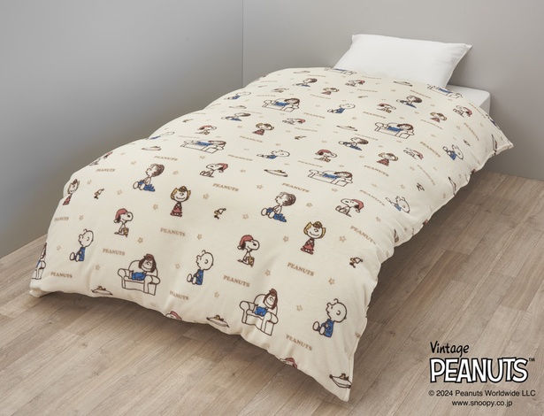 西川から「スヌーピー」秋冬コレクションが登場！あったか寝具から75