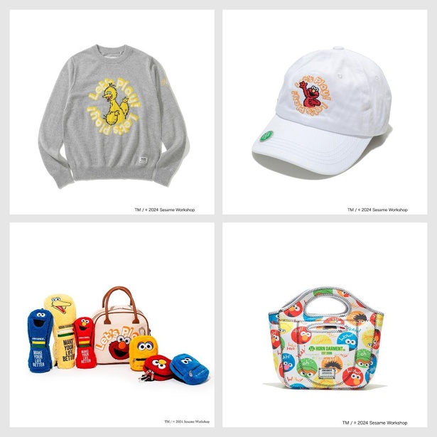 セサミストリート」のゴルフアイテムが売り切れ続出！ホーンガーメント