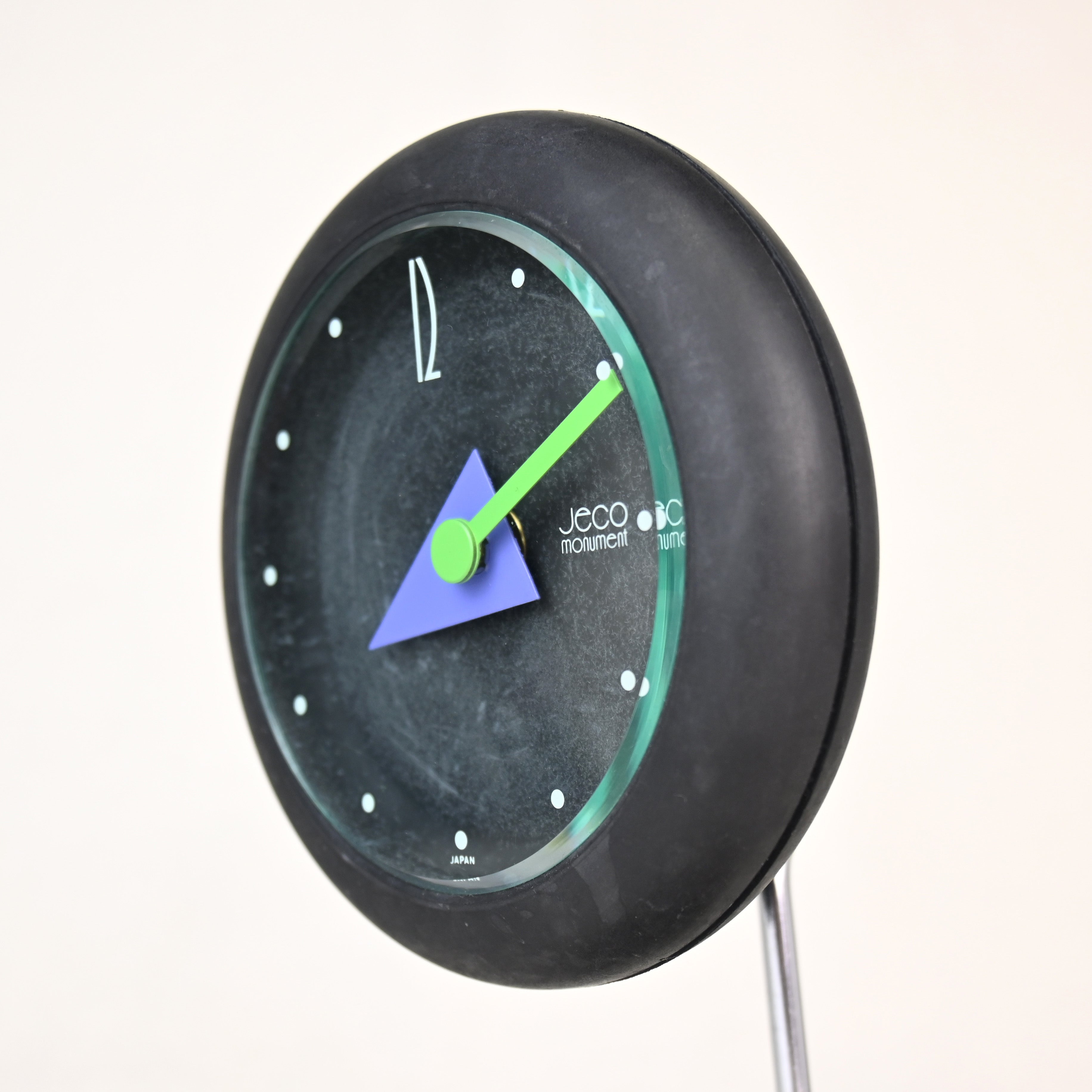 JECO Table clock Retropop Postmodern Memphis style / ジェコー