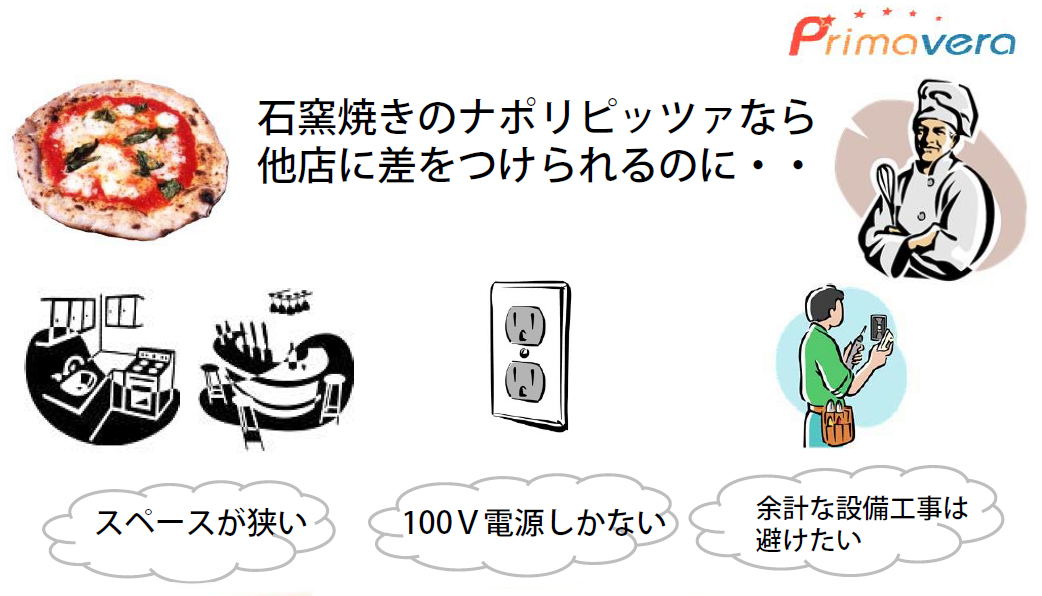 石窯ピッツァオーブン [株式会社ネクスト]