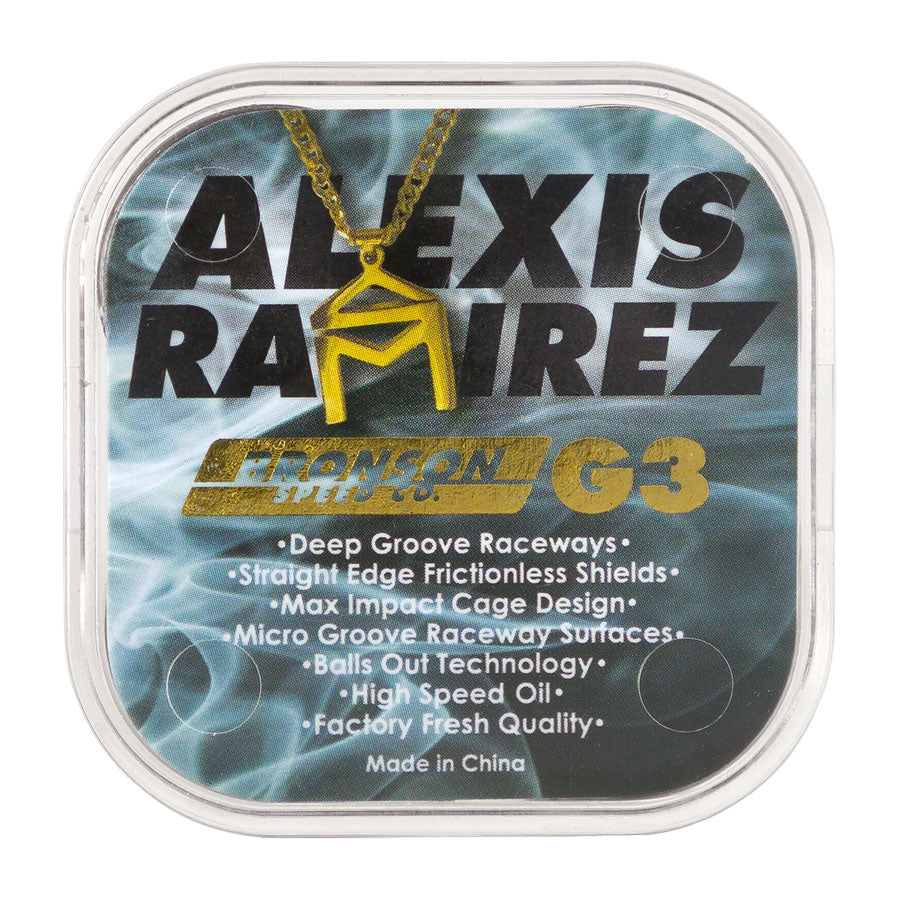 Alexis Ramirez Pro G3 Skateboard Bearings | Bronson Speed Co.