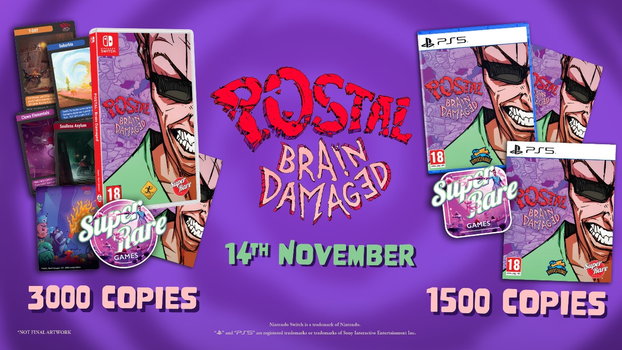 Postal: Brain Damage getting Nintendo Switch physical release
